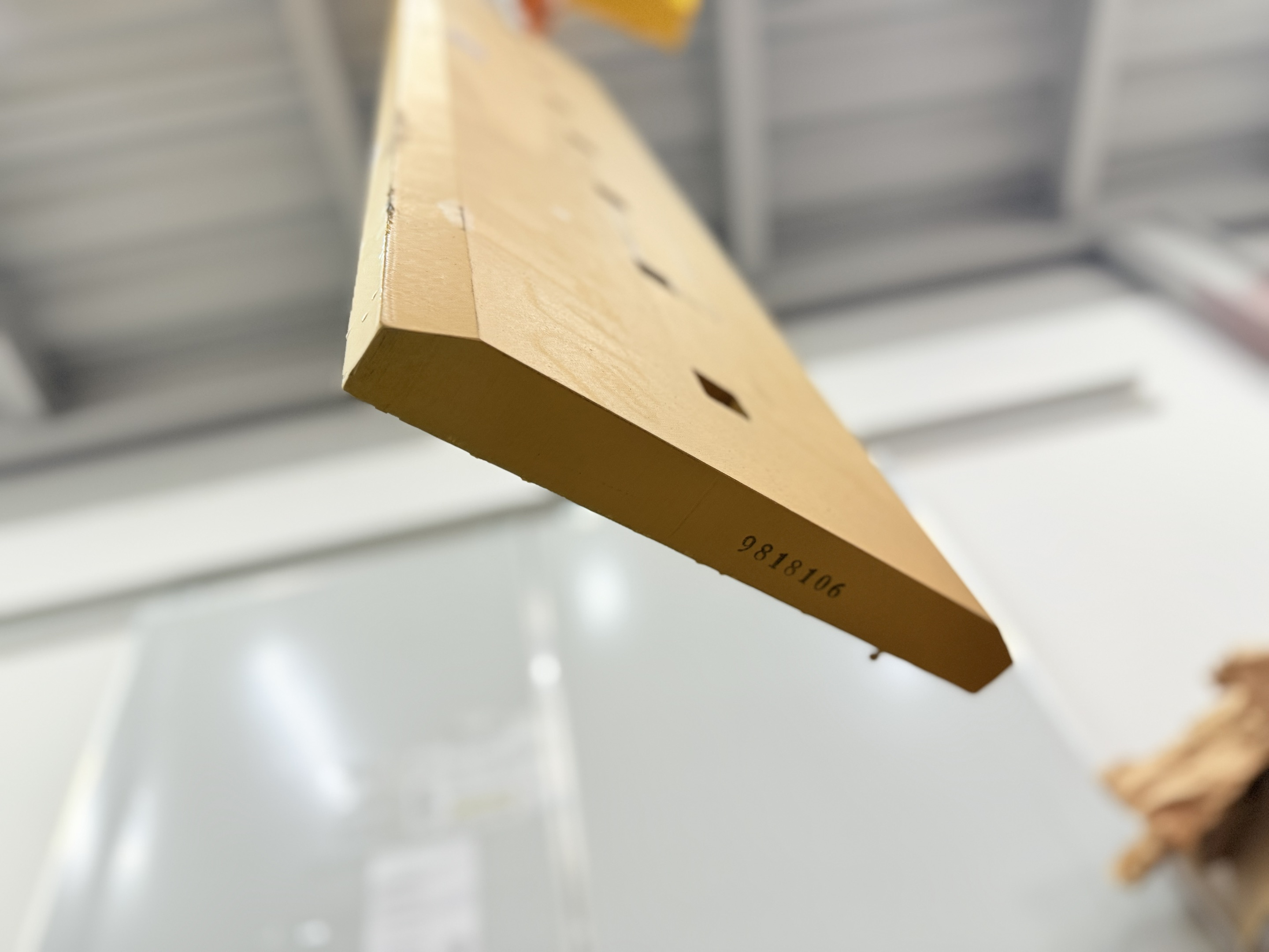 LTP推土机刀板（双斜边箭头板）9818106A 适用于利勃海尔LIEBHERR推土机PR764 PR766