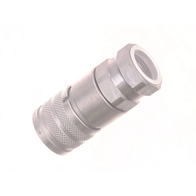 Bobcat 7246790 用于滑移装载机的内螺纹平面连接器 1/2' 主体 3/4' SAE ORB 螺纹
