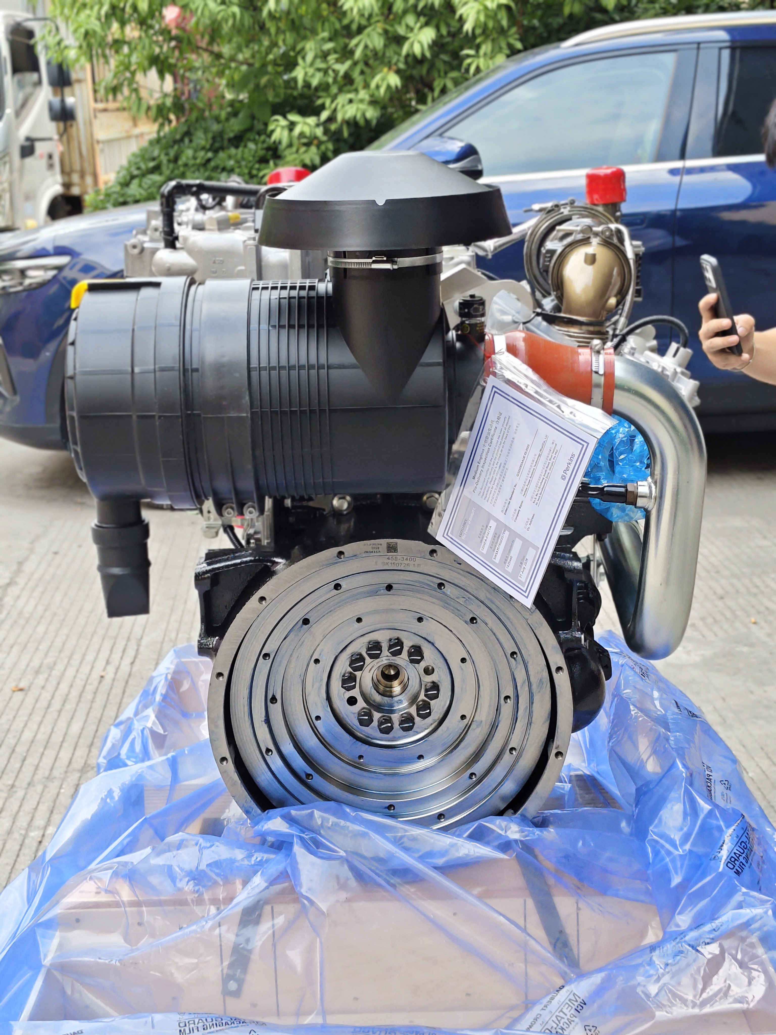 PERKINS珀金斯发动机总成1204EA-E44TA 129.4KW 2200转国四排放发动机SW85397