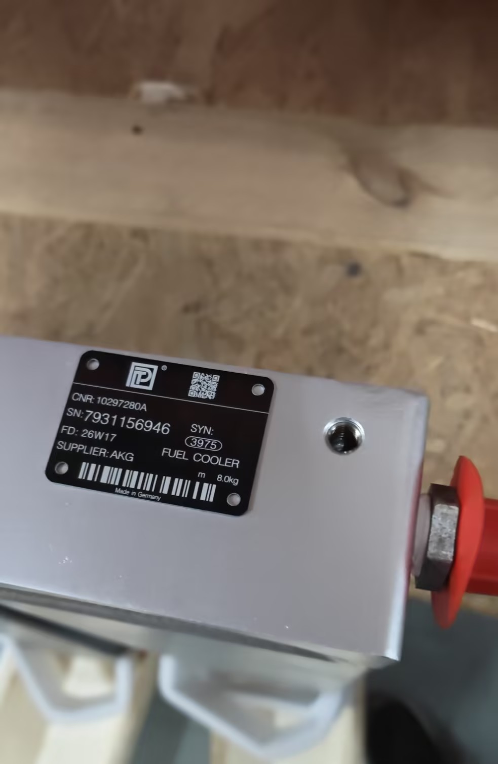 艾尔梯匹LTP柴油散热器10297280A用于liebherr 挖掘机进口款R934C等