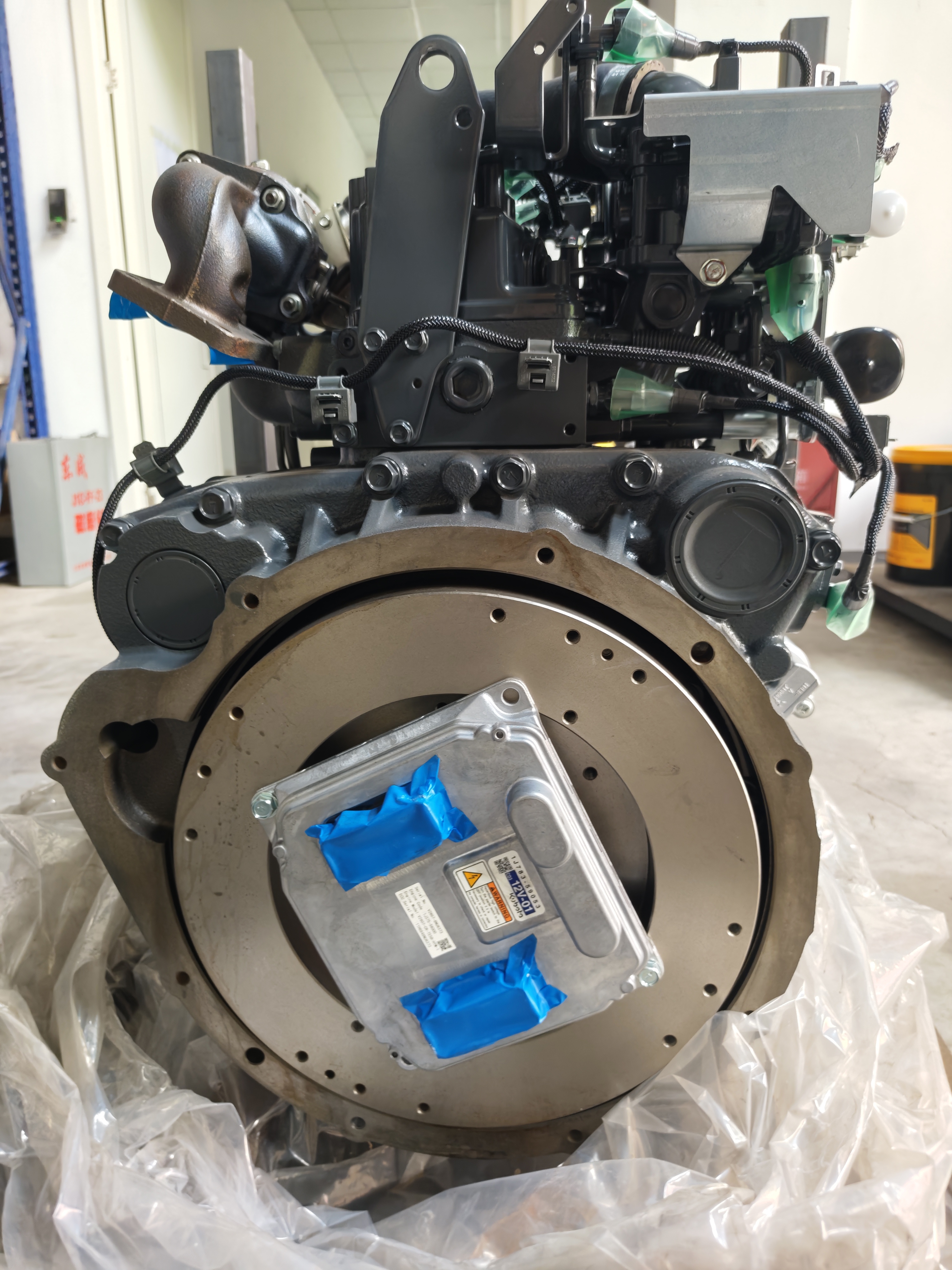 久保田V2607电喷发动机总成1J375-56000适用于海斯特叉车美四欧五发动机47.3KW/2400转