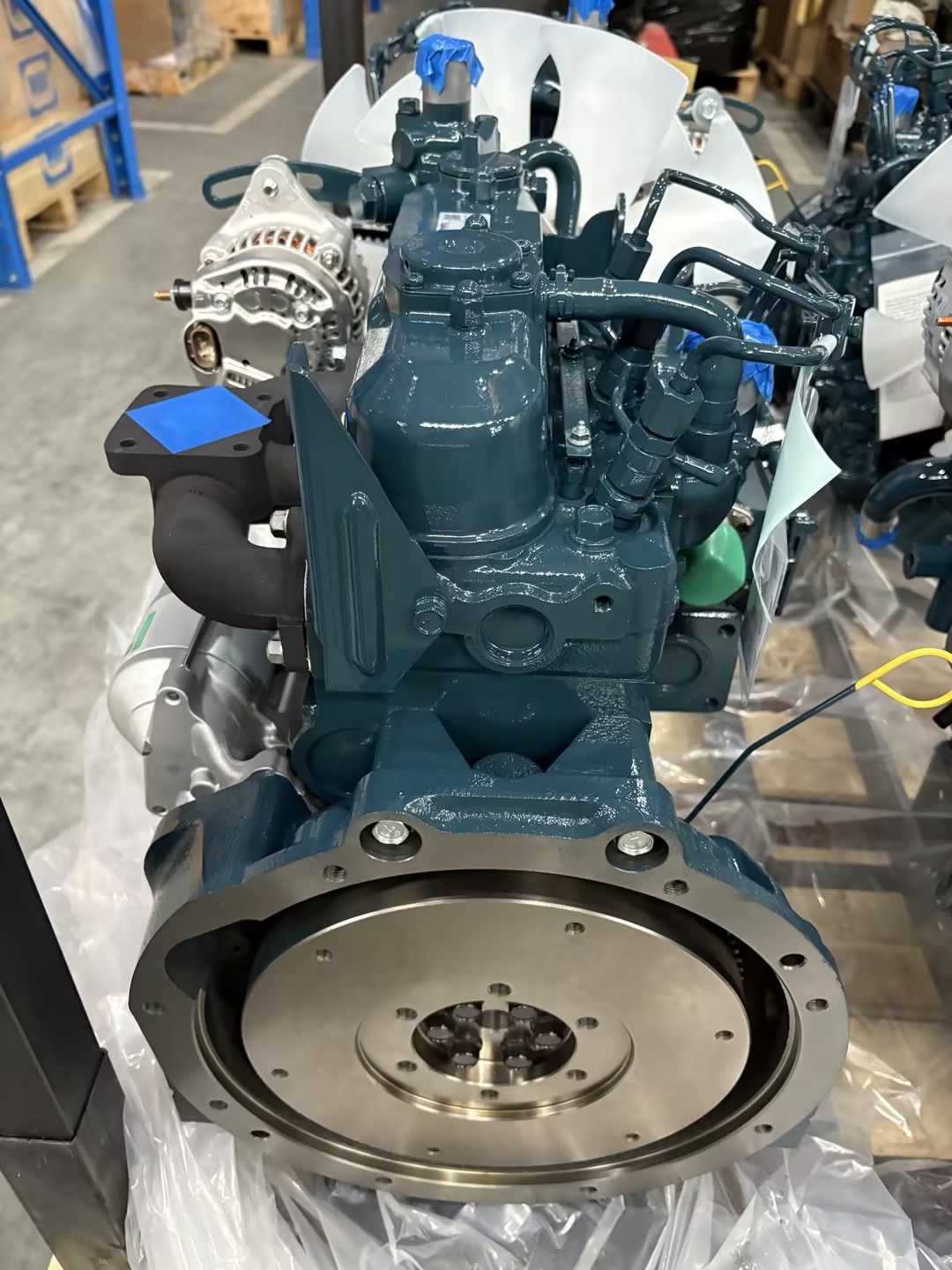 KUBOTA久保田D1105发动机总成1J351-58000配山河智能2400转15.4KW国四 欧五 美四